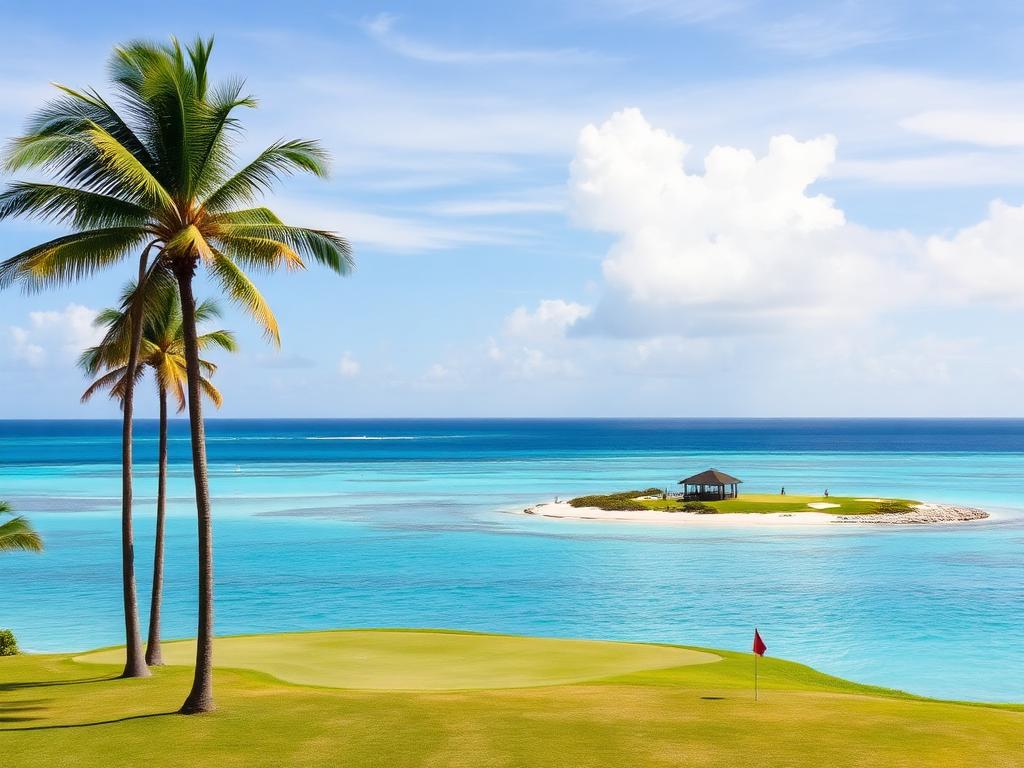 The islands golf landscape